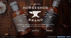Desktop Screenshot of horseshoebrand.com